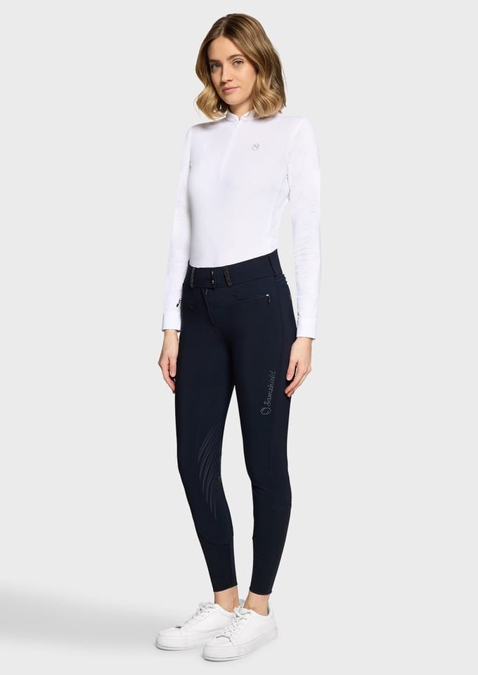Samshield SS26 Claranova Rijbroek Full Grip Navy 30