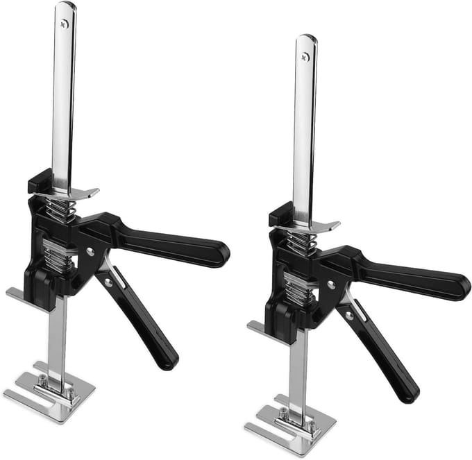 Allecto Plus - Werkbesparende arm voor tegellift en gipsplaten - 2 stuks