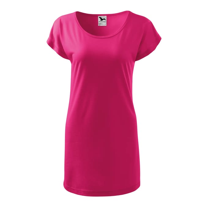 Dames t-shirt jurk Malfini Love 123
