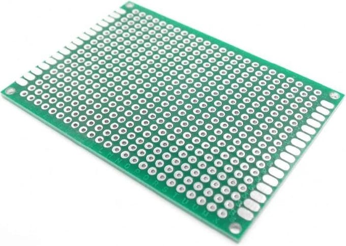 OTRONIC® Experimenteer Prototyping Printplaat 5x7cm groen