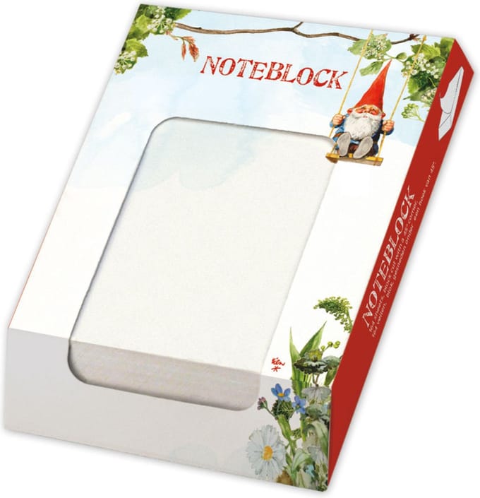 Memo blocnote: Kabouter, Rien Poortvliet