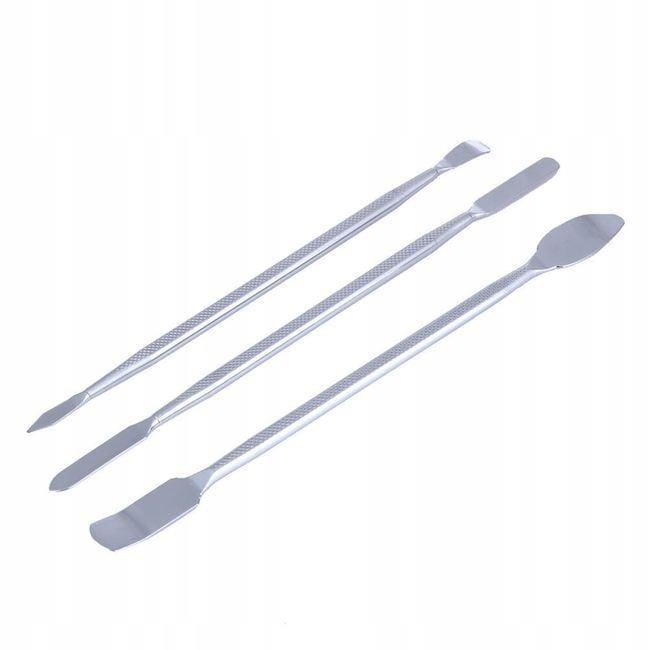 Rosfix Metalen Openingsspatels Set - Ratelgreep, 3 Stuks 6 Einden - 164-175mm