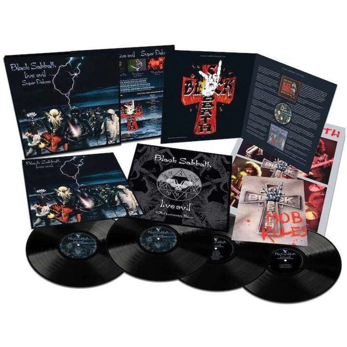 Black Sabbath - Live Evil Super Deluxe (4 LP) (40th Anniversary | Deluxe Edition)