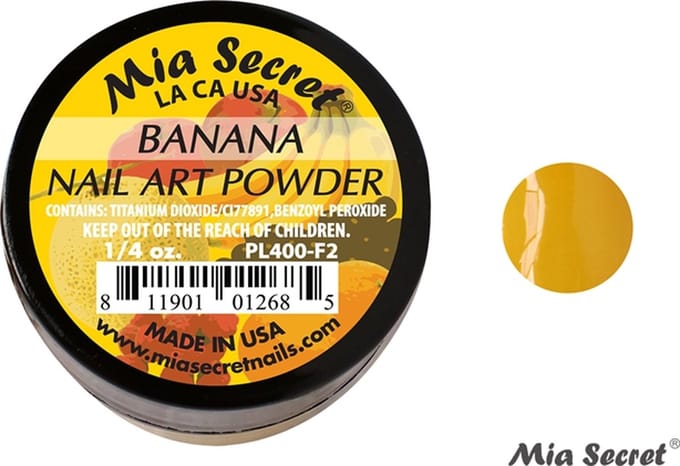 Fruity Acrylpoeder Banana