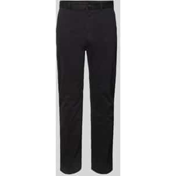 Slim fit chino met Franse steekzakken