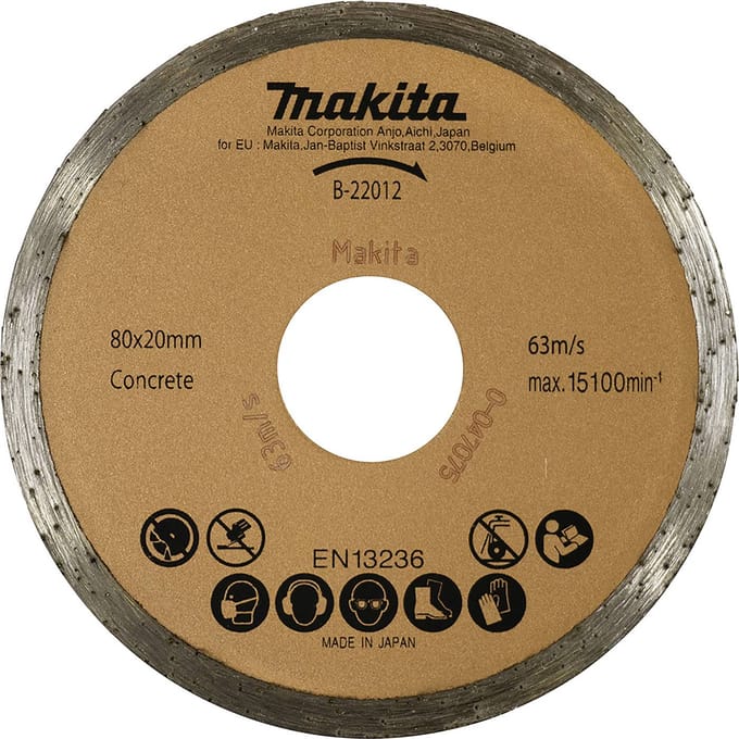 Makita B-22012 Diamantschijf Diameter 80 mm 1 stuk(s)