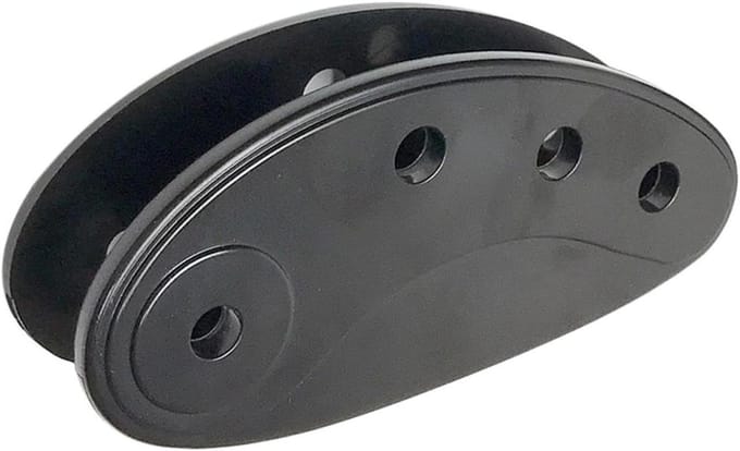 Loopband Verhoger - Hellingblokken Trainingsmachine - Intensievere Training - Stabiele Loopbandbasis - 27 mm Buisdiameter - Zwart