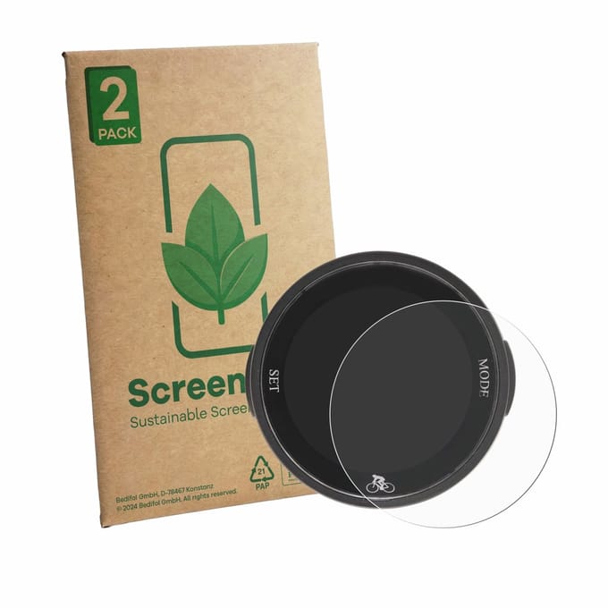 2 Stuks Screenprotector voor Ejoyous Bike Computer - Hoogwaardige Beschermfolie transparant