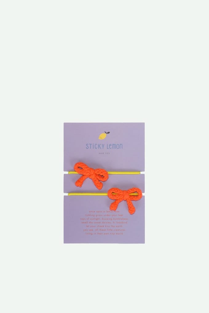 Sticky Lemon - haarbanden oranje