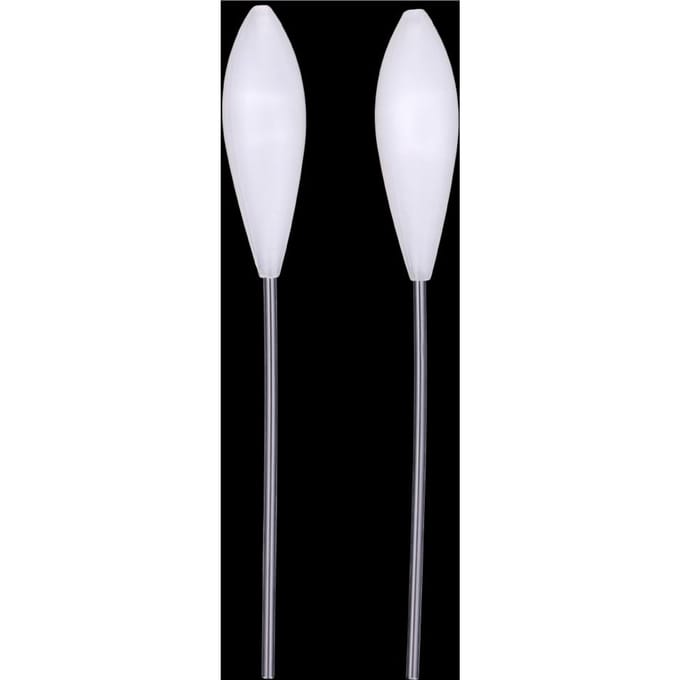 Bombarda Floats Karper Grof Forel Baars Zee Lokaas Visgerei 5.7g 10g wit