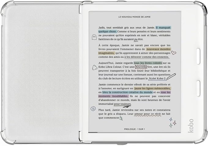 Hoes voor 7 inch E-reader met Versterkte Hoeken