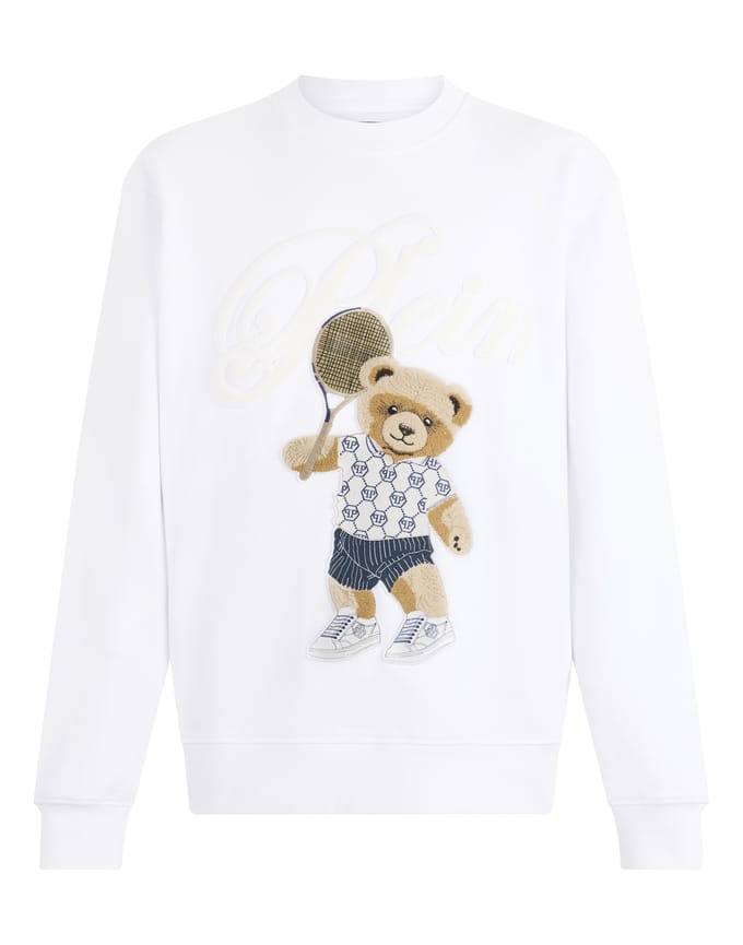 Round Neck Sweatshirt Teddy Tennis