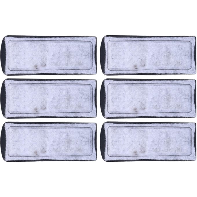 6 stuks Aquarium Filter Katoen Vervanging Wandgemonteerd Filter Accessoire voor Vissentanks gray