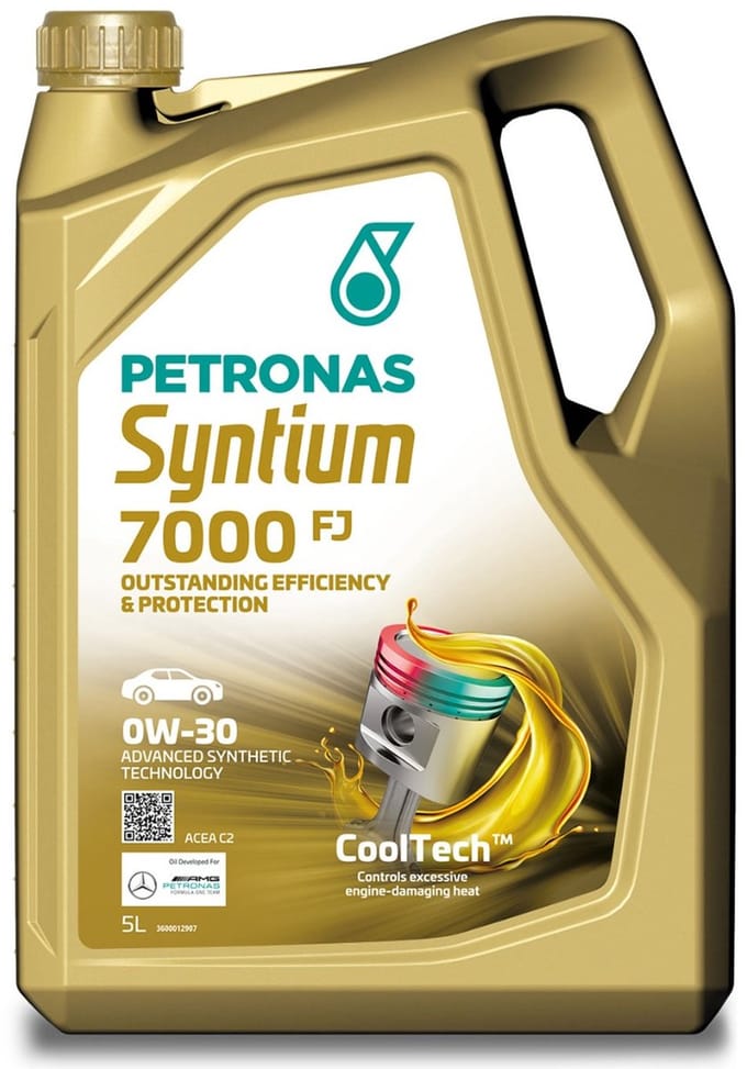 Petronas Syntium 7000 FJ 0w30 olie 5 liter