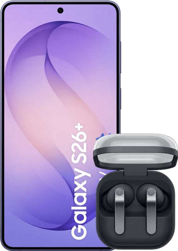 Samsung Galaxy S26 Plus 512GB Donkerblauw 5G + Samsung Galaxy Buds4 Pro Zwart