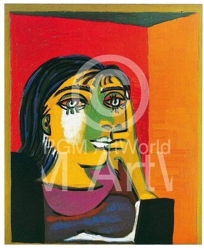 Kunstdruk Pablo Picasso - Dora Maar 60x80cm