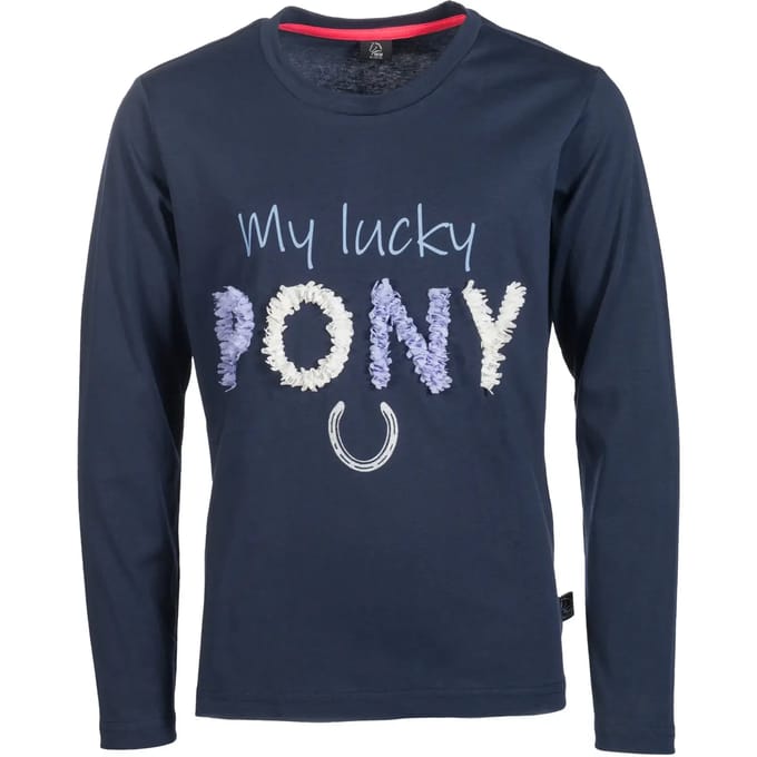 HKM Longsleeve shirt Aymee - maat 122/128 - Navy