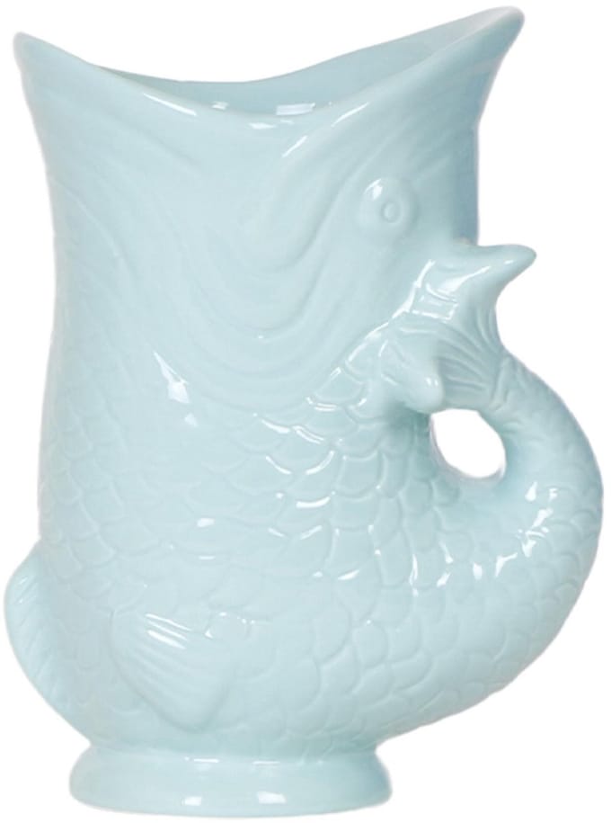 Kolibri Home | Fish sierpot - Turquoise - Ø9cm