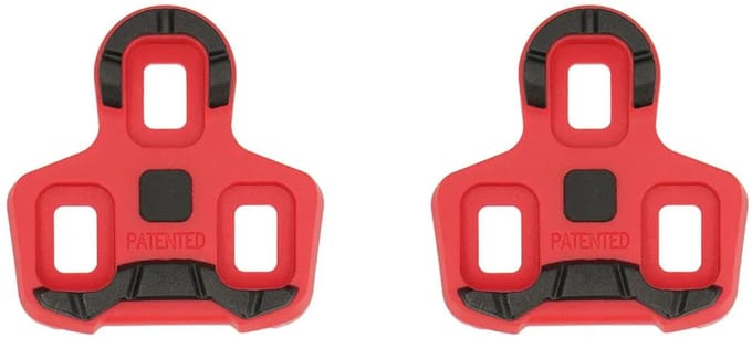 Trivio Look Kéo Schoenplaatjes – Rood – 7° Bewegingsvrijheid – Anti-Slip – Racefiets – TRV-PD-031