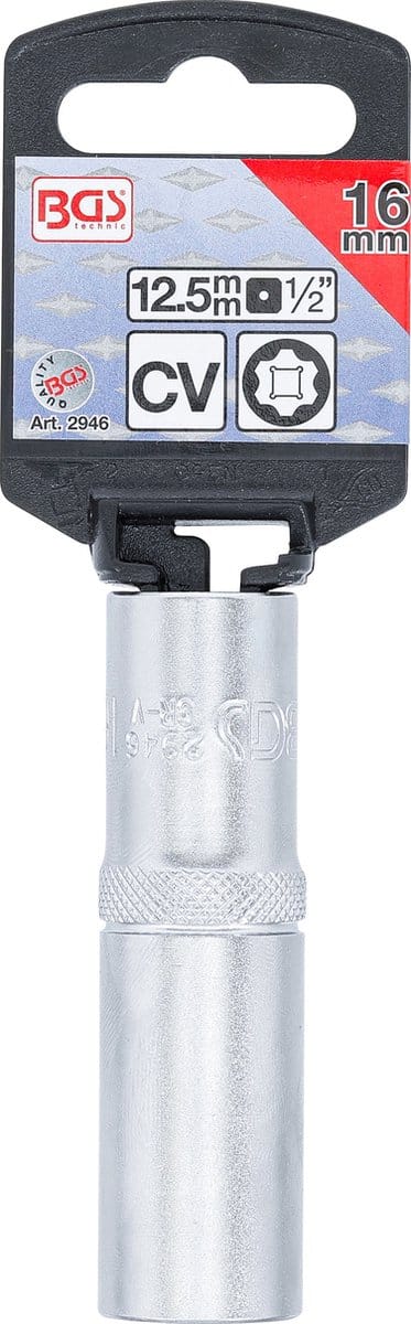 BGS Dopsleuteldop Super Lock, diep 1/2 16 mm