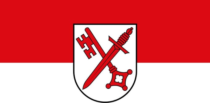 Vlag Naumburg 100x150cm