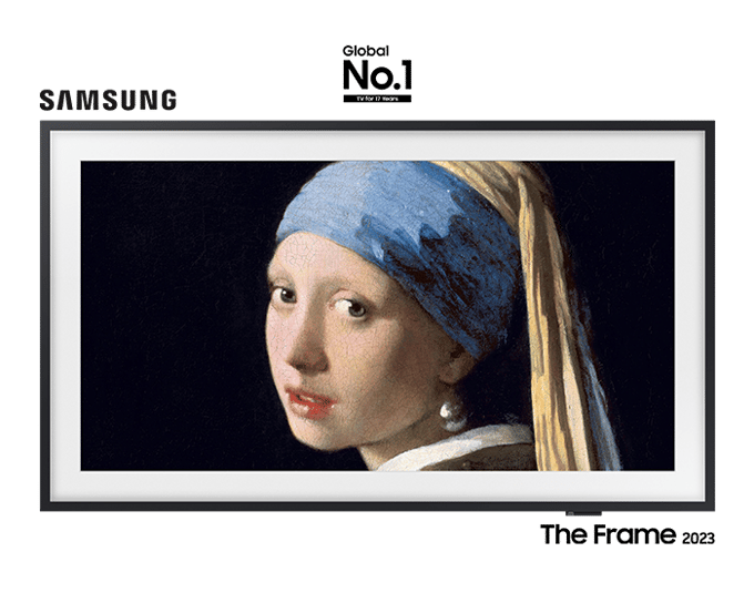 Samsung 32" The Frame QLED Full HD HDR Smart TV 32LS03C (2023) Black