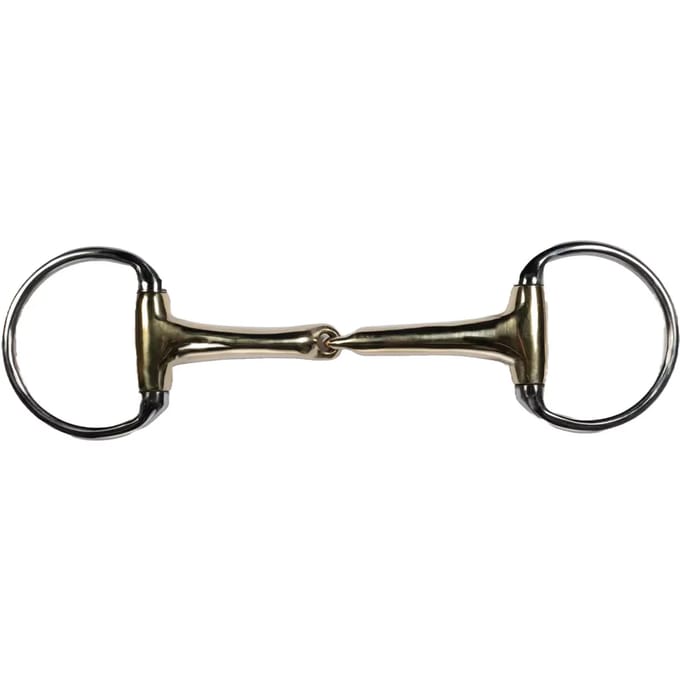 Olijfbit voor paarden HKM Soft Contact 14 mm