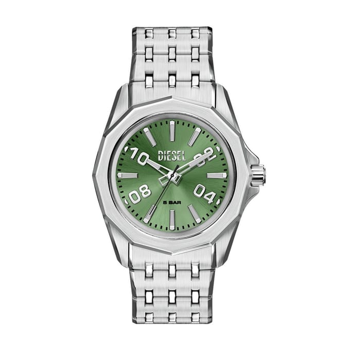 Diesel DZ2237 Mannen Horloge 44 mm Zilverkleurig