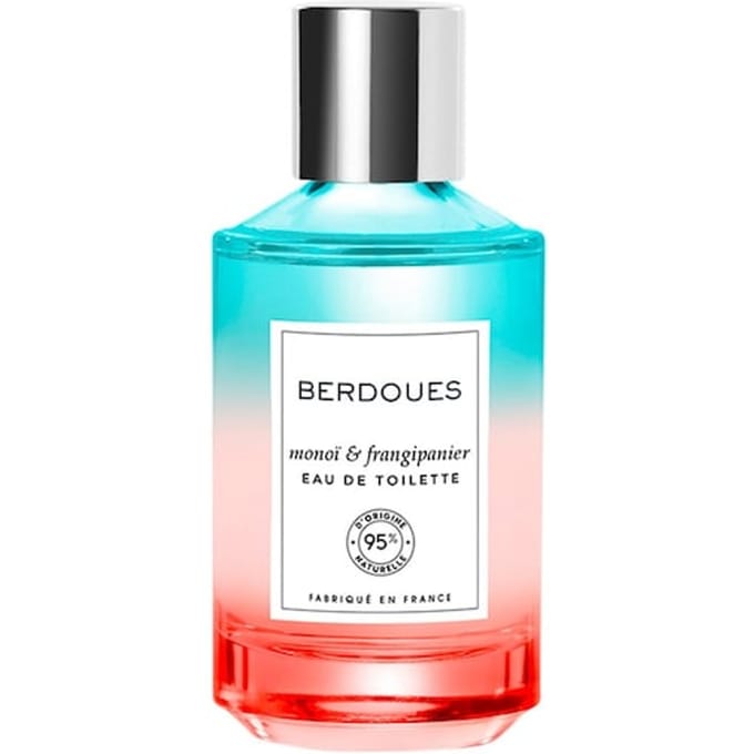 Berdoues Eaux de Toilette 95% Organics Monoi & Frangipanier Damesparfum Dames 100 ml