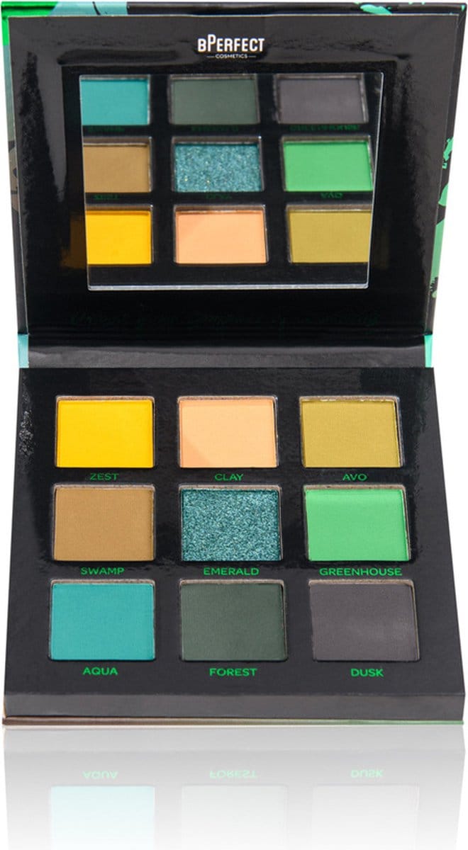 BPerfect Cosmetics - Compass of Creativity East Emeralds Palette