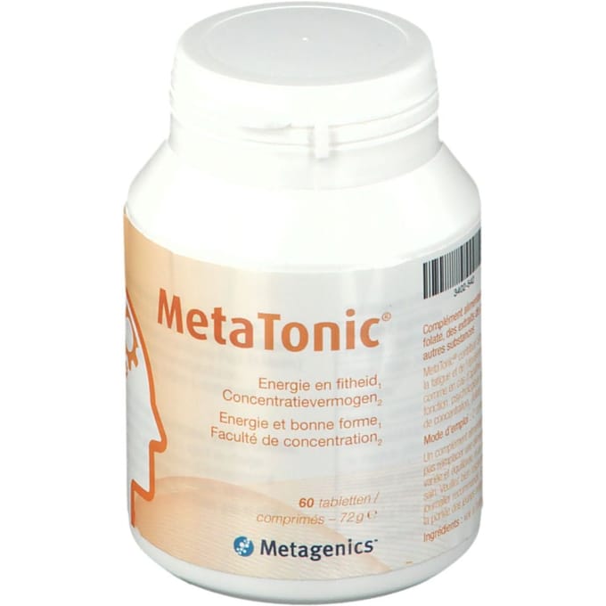 Metagenics MetaTonic Concentratie 60 Tabletten