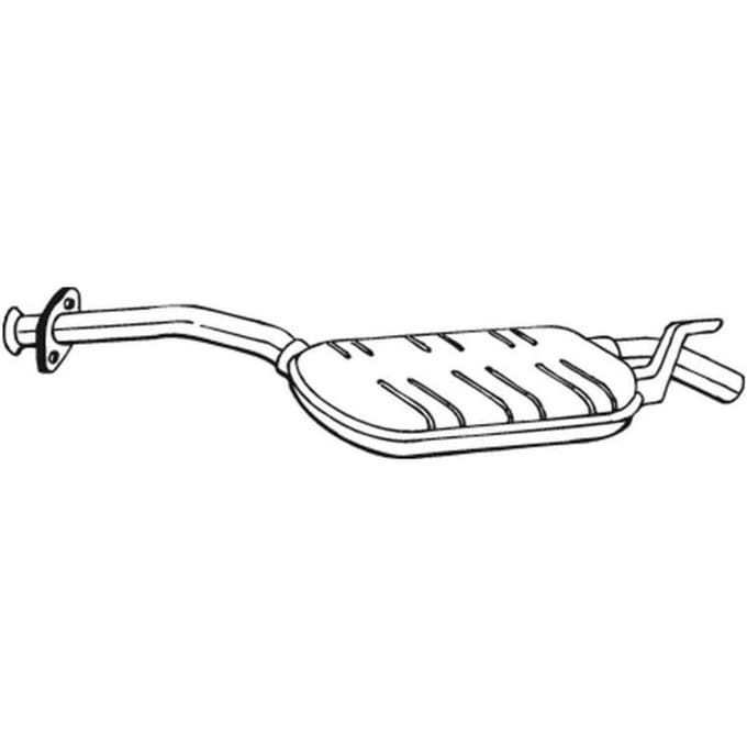 Voorpijp BOSAL 175-175