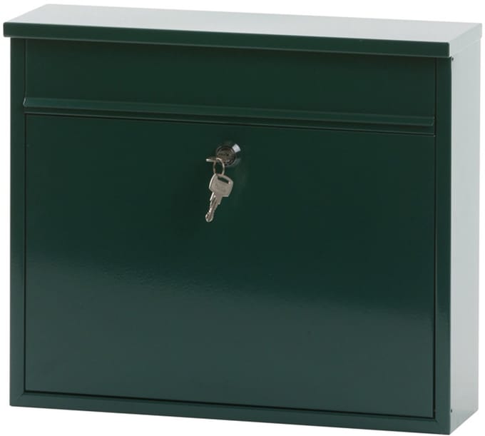 V-Part - Wandbrievenbus Granadan - Galvanized steel Powder Coated - groen - Brievenbus