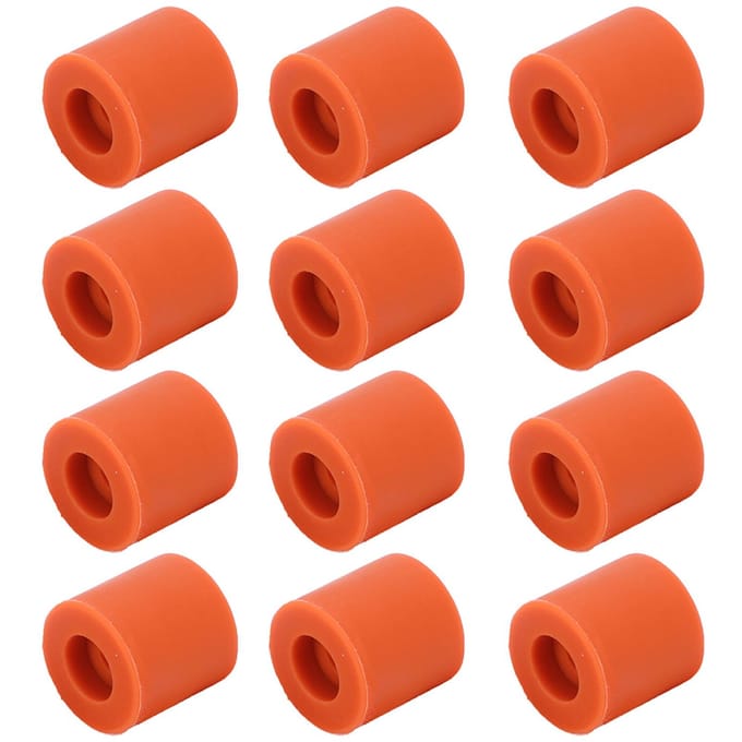12 stuks Siliconen Verwarmd Bed Nivelleringskolom Schokdemper 3D Printer Accessoires 16mm orange