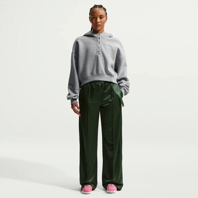 Dames sweatshirt met korte capuchon Nike Phoenix Fleece