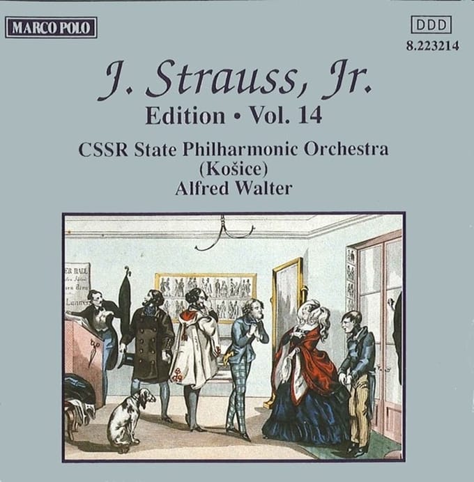 Slovak State Philharmonic Orchestra, Alfred Walter - Strauss Jr.: Edition Vol.14 (CD)