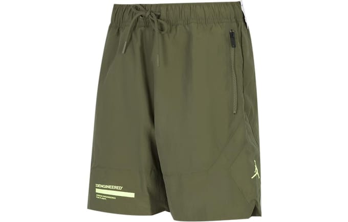 Shorts décontractés Jordan pour homme Vert militaire Modéré XL black