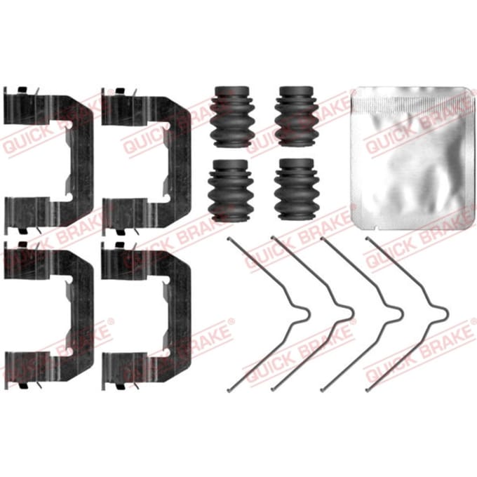 Toebehorenset, schijfremblok QUICK BRAKE 109-0103