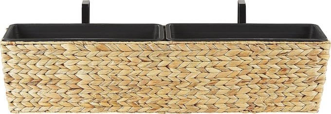 KAWALA - Plantenbak - Zandbeige - 80 cm - Waterhyacinth