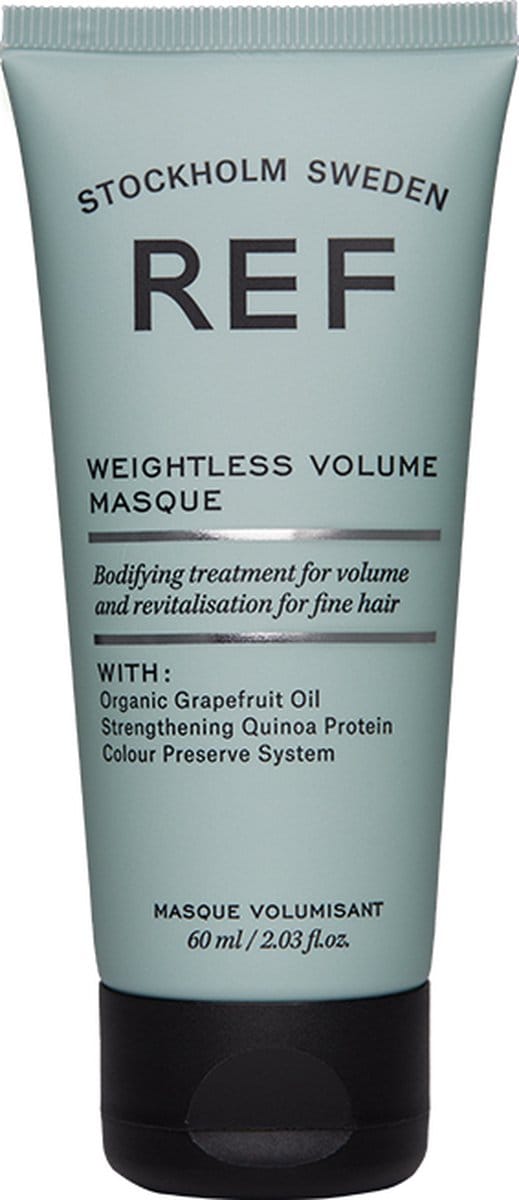REF Stockholm - Weightless Volume Masque - Haarmasker - Volume - Futloos haar - 60ml