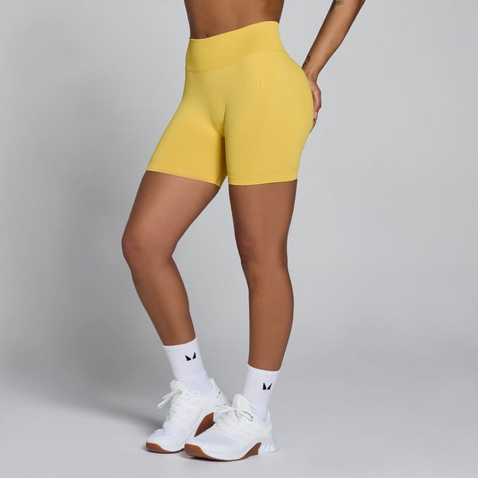 MP Women's Lift Seamless Scrunch Short - Amber Glow - XXL