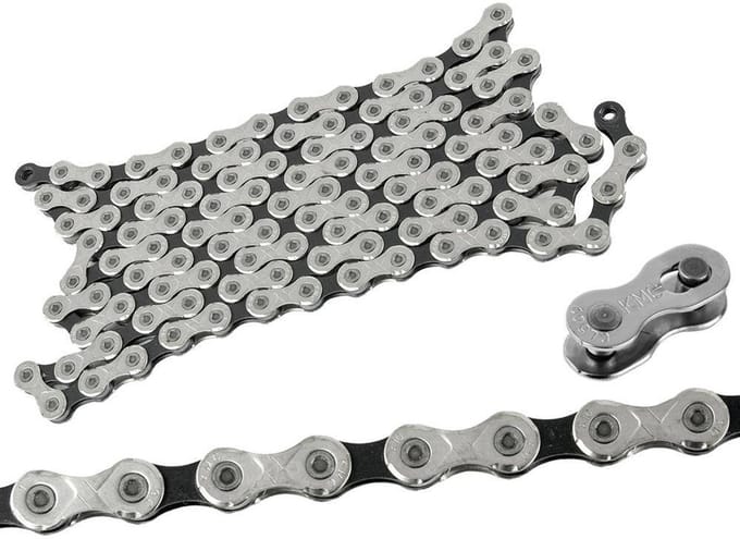 KMC X10 Ketting 10-Speed ​​Zilver-Zwart met Snel schakelen
