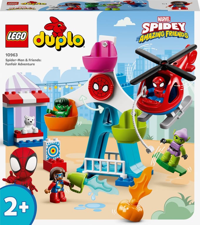 LEGO DUPLO Marvel Spider-Man %26 Vrienden: Kermisavontuur Speelgoed voor Peuters 10963