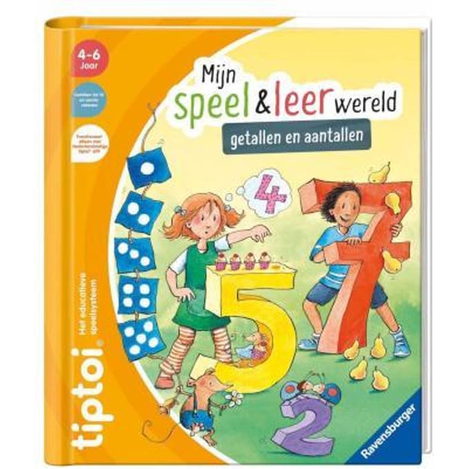 Ravensburger Tiptoi Mijn speel & leer wereld - getallen en aantallen Leerzame spellen