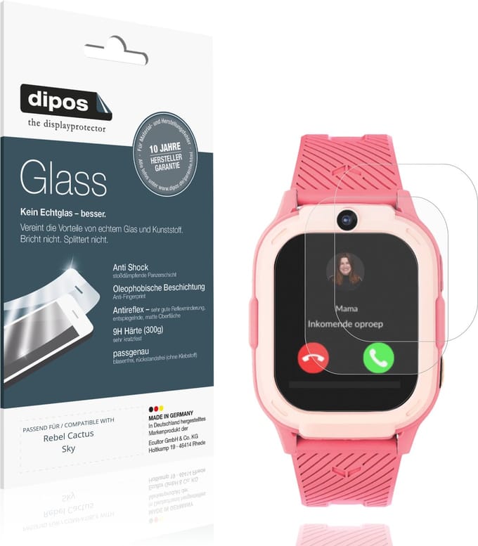 dipos – 2x Matte Pantserfolie geschikt voor Rebel Cactus Sky | 9H Screenprotector