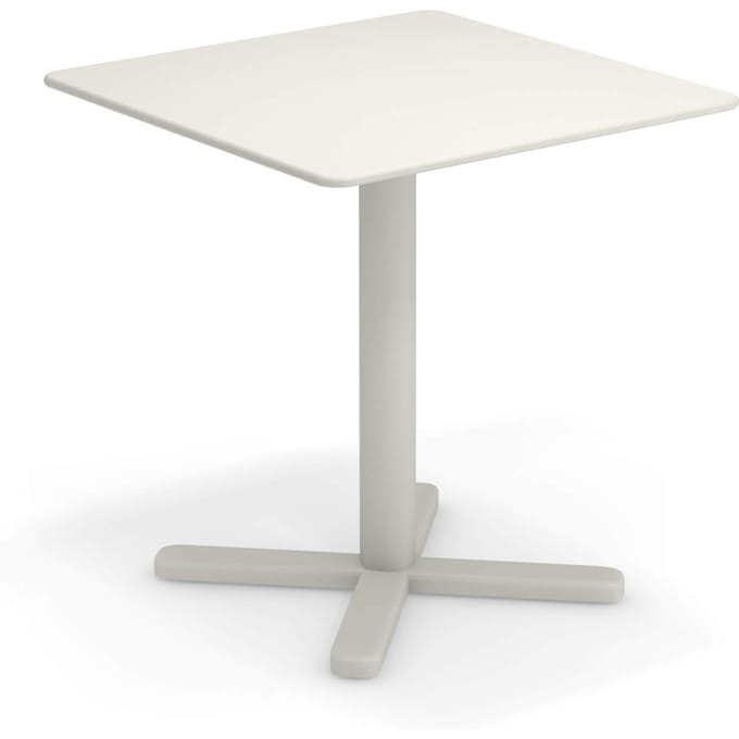 Emu Darwin tafel vierkant - wit - 80 x 80 cm