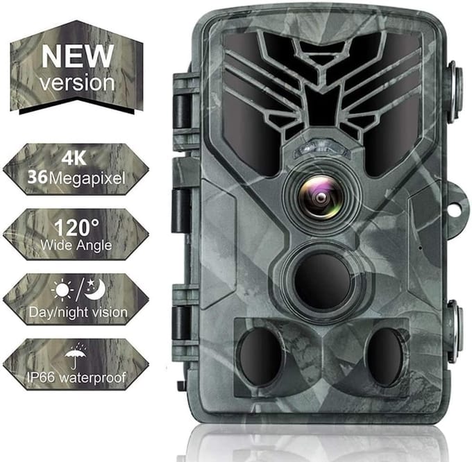 Wildcamera met Nachtzicht - Buitencamera - Waterdicht - Full HD