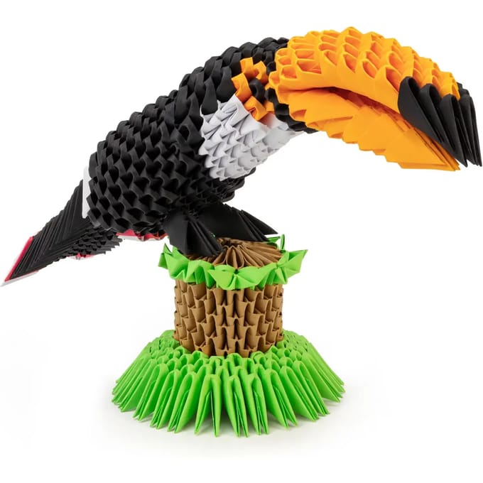 Origami 3D toekan HQ-Invento