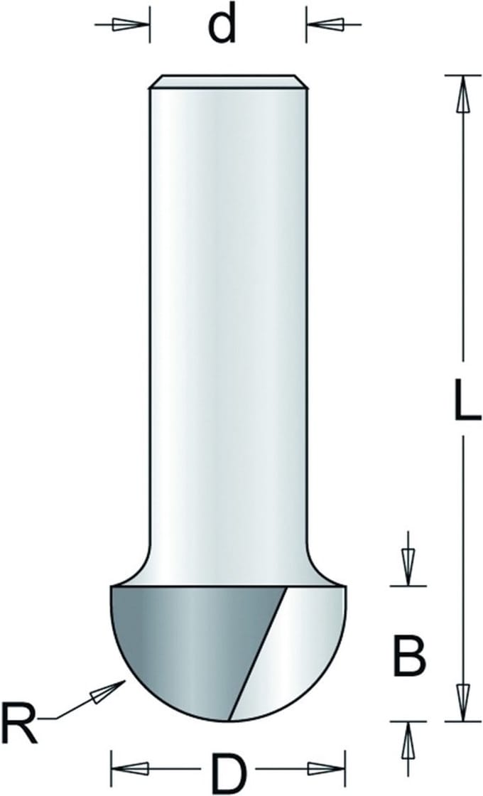 RvS Tools Holgroeffrees 63-xl 9,5mm Hm As 6mm