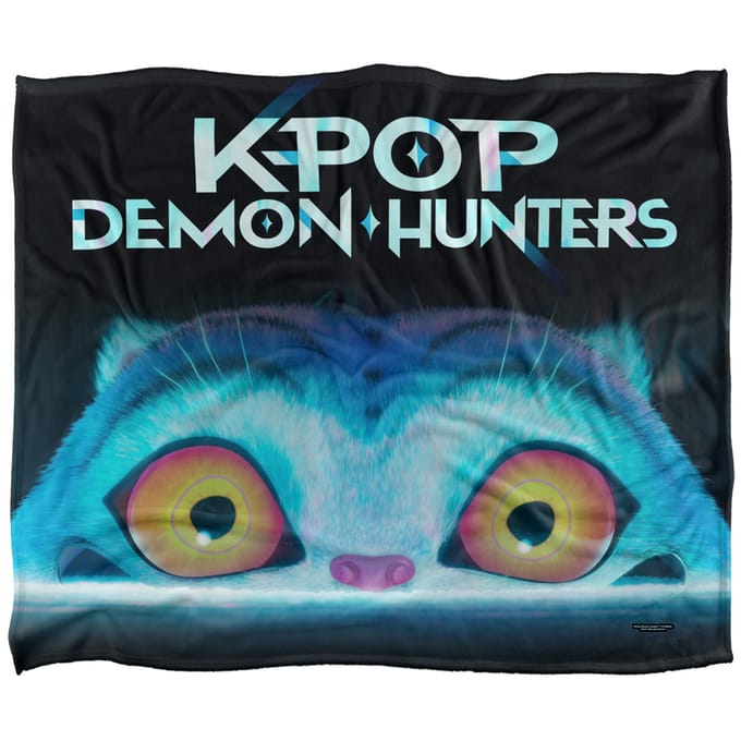 K-Pop Demon Hunters Fleece Derpy Tijger Superzacht Mouwtje (Veelkleurig)